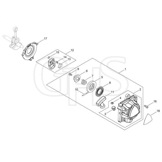 Recoil Starter, Pully Group