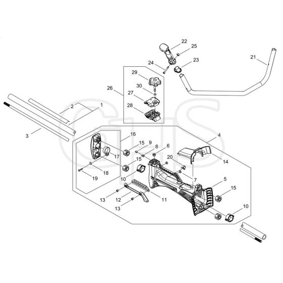 Main Pipe, Handle Group