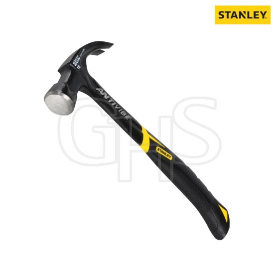 Stanley FatMax Antivibe All Steel Curved Claw Hammer 450g (16oz) - FMHT1-51275