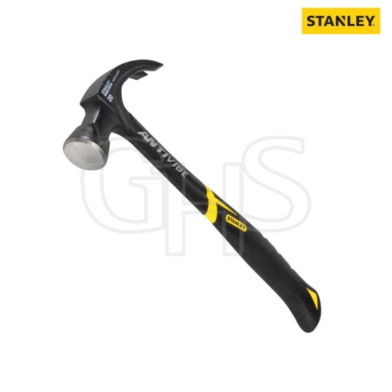 Stanley FatMax Antivibe All Steel Curved Claw Hammer 570g (20oz) - FMHT1-51277