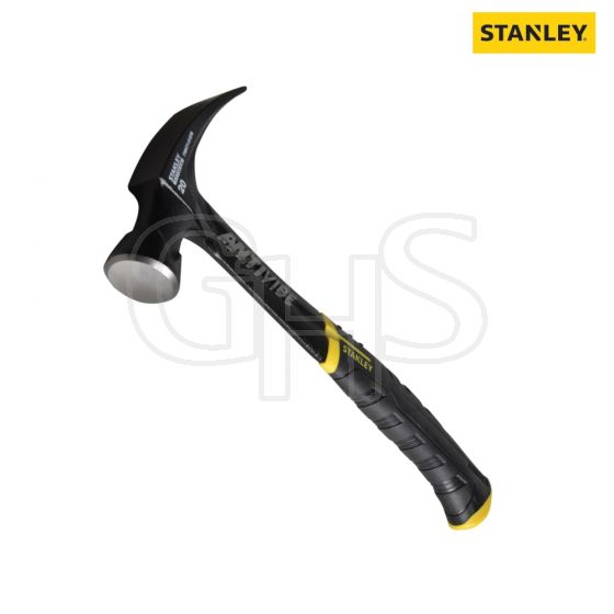 Stanley FatMax Antivibe All Steel Rip Claw Hammer 570g (20oz) - FMHT1-51278