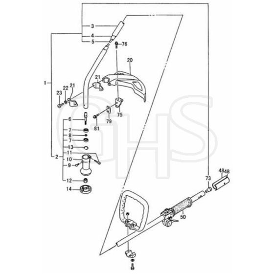 Tanaka TBC-2251 - Drive Shaft Gear Case Safty Guard