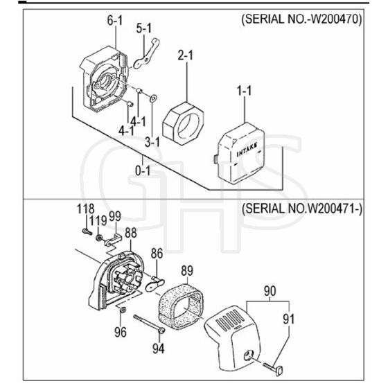 Tanaka TBC-2501D - Air Cleaner