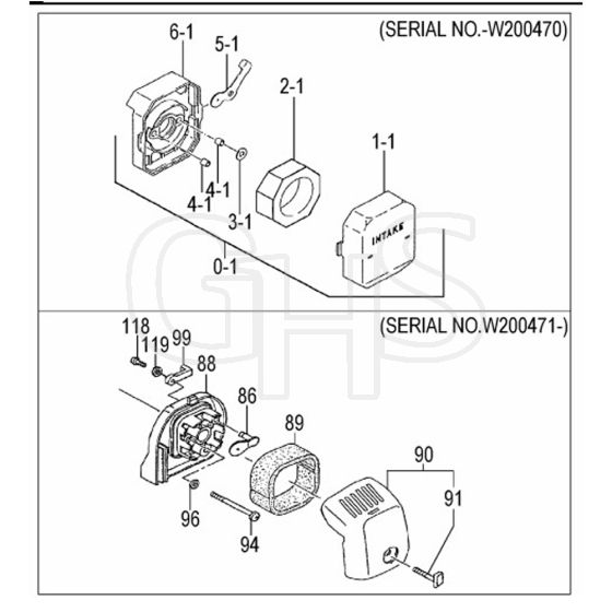 Tanaka TBC-2501DS - Air Cleaner