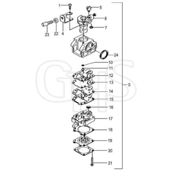 Tanaka TBC-265 - H212371 - Carburettor