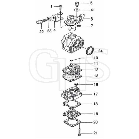 Tanaka TBC-270PFD - Carburettor