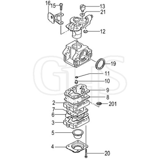 Tanaka TBC-270PFDS - Apr 2008 - Carburettor