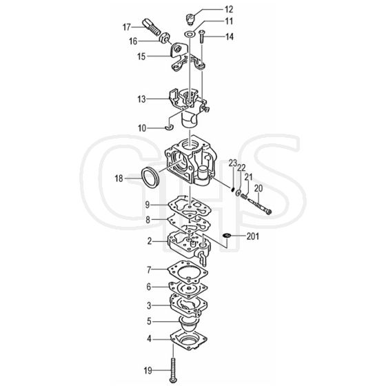 Tanaka TBC290D - B031100 - Carburettor