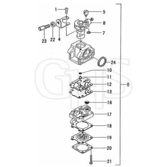 Tanaka TBC-300 - Carburettor