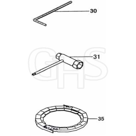 Tanaka TBC-300 - Tools