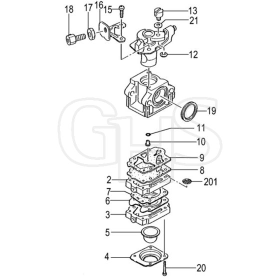 Tanaka TBC-340D - Aug 2012 B031101 - Carburettor