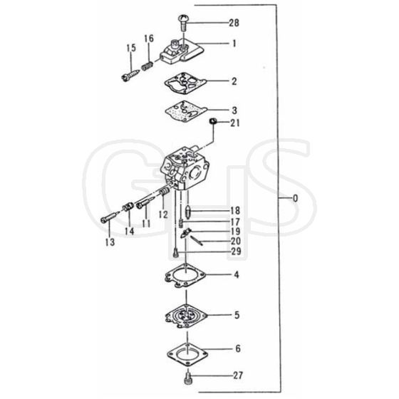 Tanaka TBC-355SDH - P219450 - Carburettor