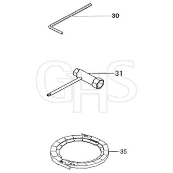 Tanaka TBC-430PF - Tools