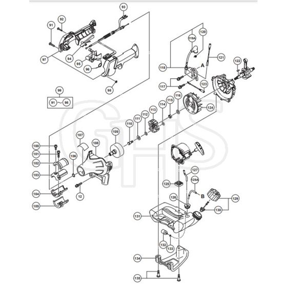 Tanaka TCG-24EA2 - Flywheel Assembly