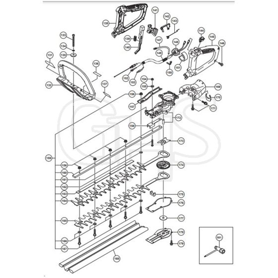 Tanaka Tch 24eap - Blade Assembly 