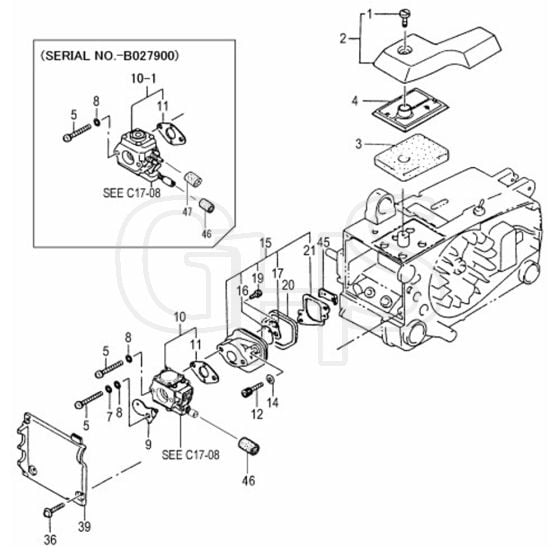 Tanaka C17 TCS-3301S - Air Cleaner