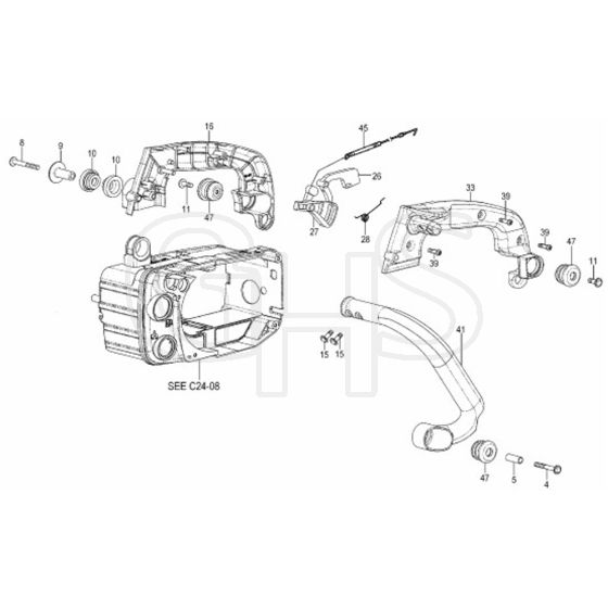 Tanaka TCS-2801 - Handle