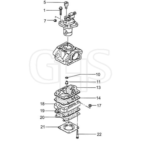 Tanaka THT-210SA - Carburettor