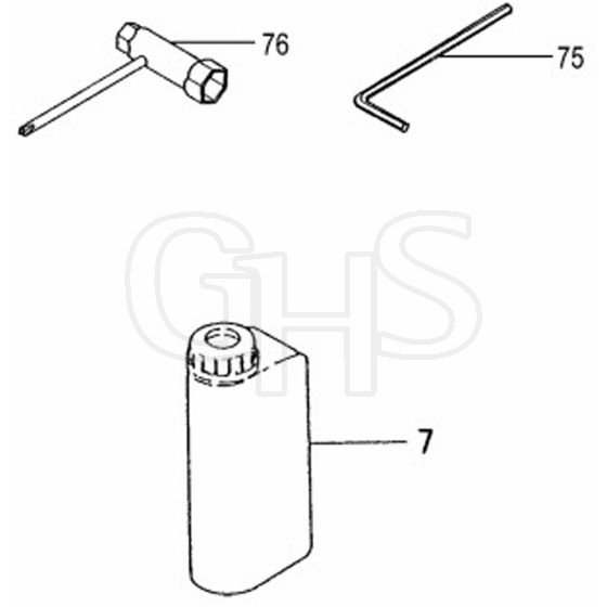 Tanaka THT-2530-2540 - Optional Parts