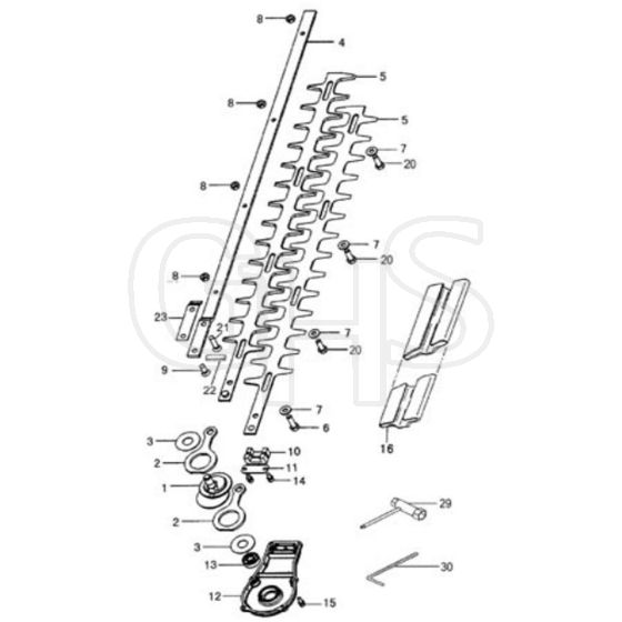 Tanaka TPH-230S - H36 TPH230S9535 - Blade