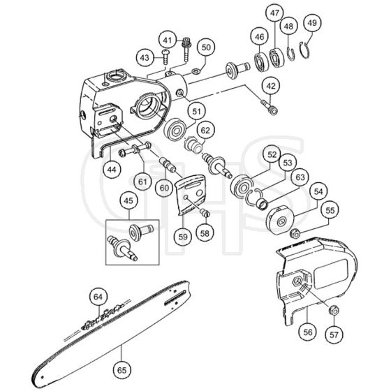 Tanaka TPS 200 - Guide Bar Assembly