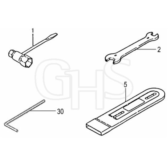 Tanaka TPS-270S - Tools