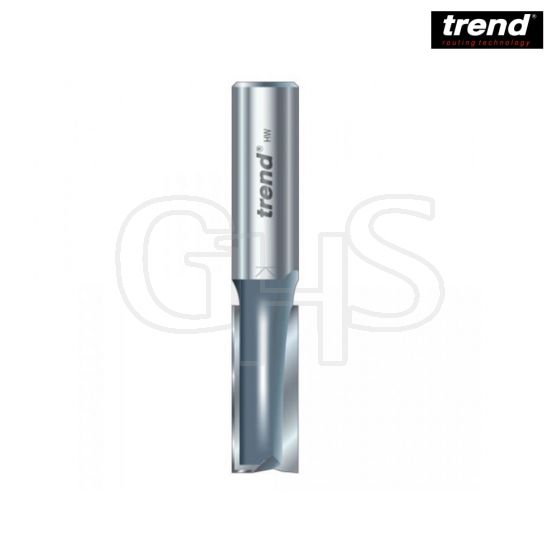 Trend 3/83 x 1/2 TCT Two Flute Cutter 12.7mm x 50mm - 3/83X1/2TC