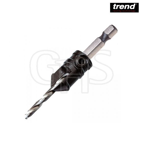 Trend SNAP/CS/10 Countersink with 1/8in Drill - SNAP/CS/10