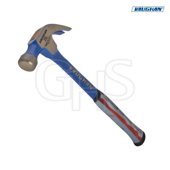 Vaughan R20 Curved Claw Nail Hammer All Steel Smooth Face 570g (20oz) - 127-15