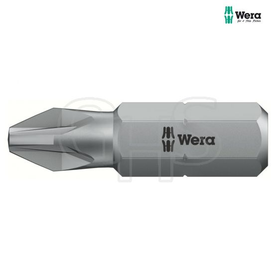 Wera 855/2 Z Pozidriv PZ4 Extra Tough Bit 32mm Carded - 5073380001