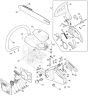 MC 846 - 2012-2015 - 204518003/M12 - Mountfield Chainsaw Housing Diagram