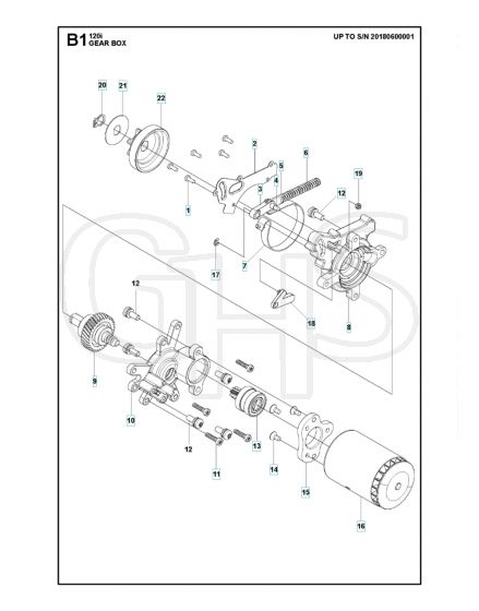 Husqvarna 120I - Gear Box