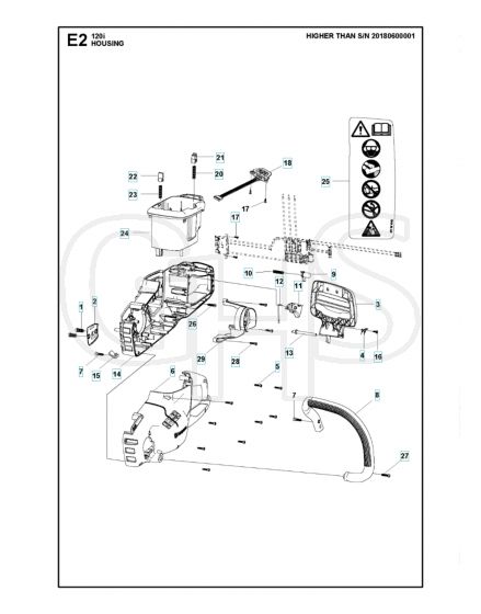 Husqvarna 120I - Housing 2