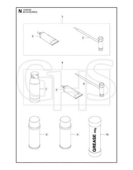 Husqvarna 122HD45 - Accessories