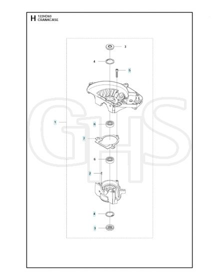 Husqvarna 122HD60 - Crankcase