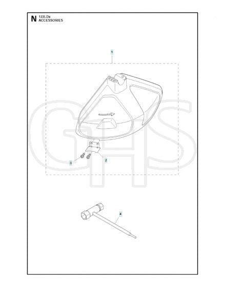 Husqvarna 122Ld - Accessories