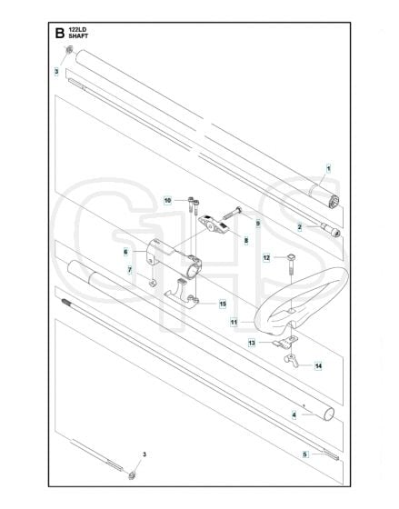 Husqvarna 122Ld - Shaft