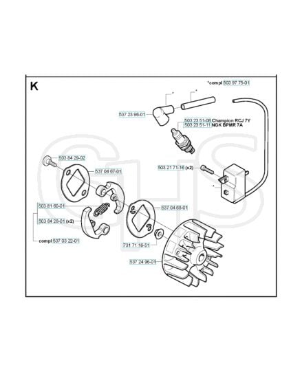 Husqvarna 123L - Ignition System