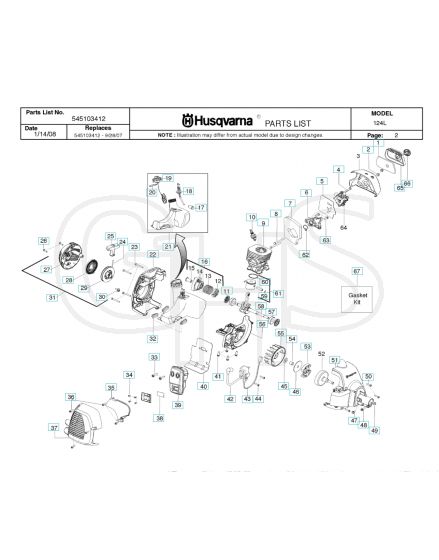 Husqvarna 124L - Engine