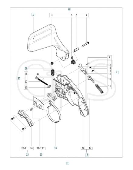 Husqvarna 125 - Chain Brake