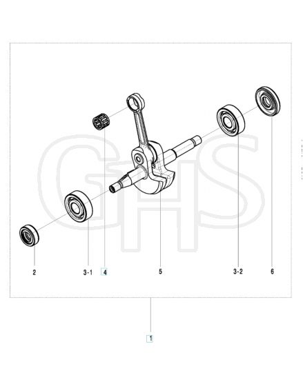 Husqvarna 125 - Crankshaft