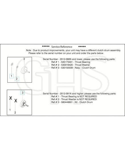 Husqvarna 128Cd - Service Reference