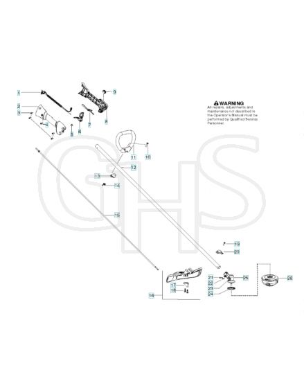 Husqvarna 128L - Shaft & Handle