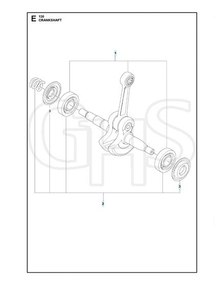 Husqvarna 130 - Crankshaft