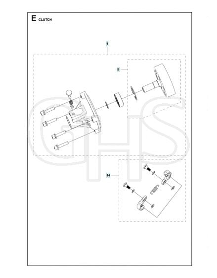 Husqvarna 131Rb - Clutch