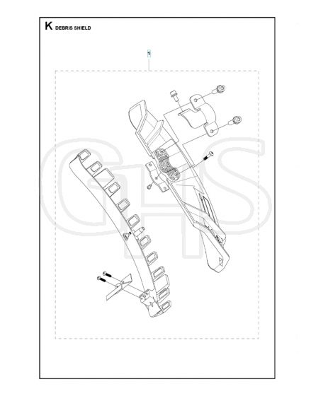 Husqvarna 131Rb - Debris Shield