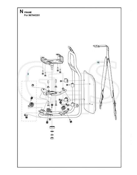 Husqvarna 131Rb - Frame