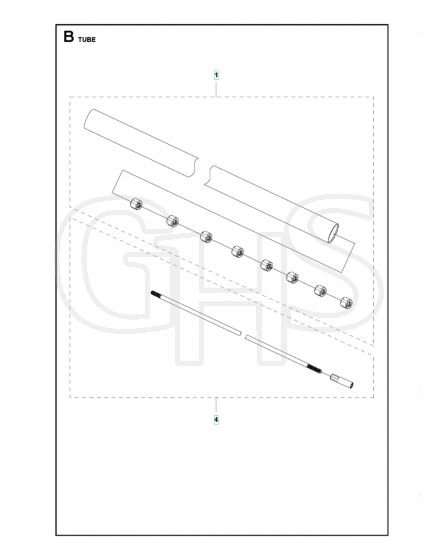 Husqvarna 131Rb - Tube