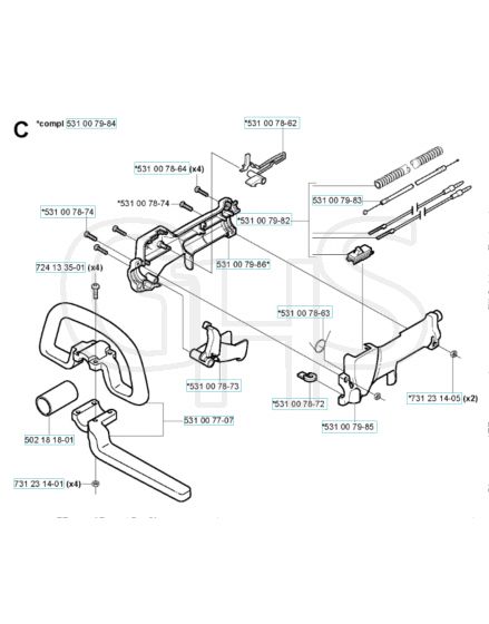 Husqvarna 132RJ - Handle & Controls