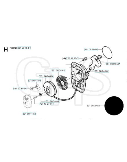 Husqvarna 132RJ - Starter